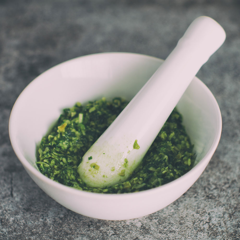 Pesto - Search The Herb Blurb for more tasty recipes!