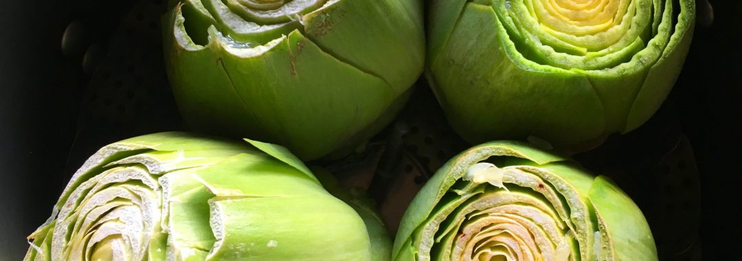 Artichokes with Lemon Butter