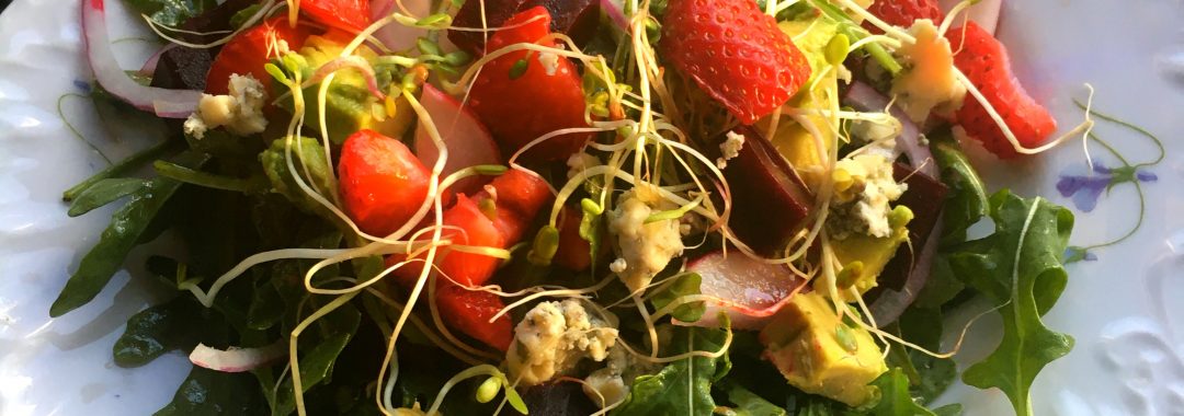 Spring Salad with Strawberries