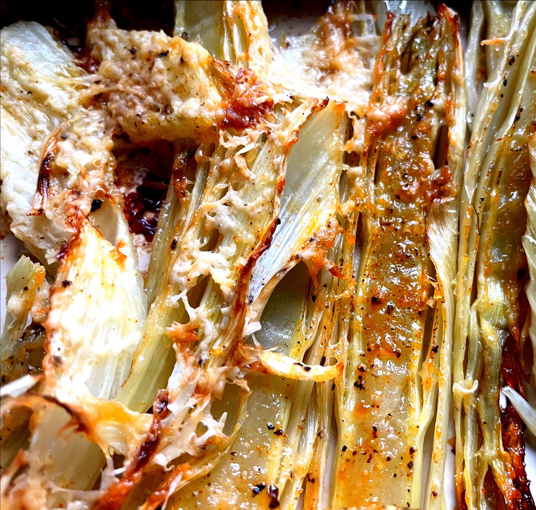Roasted Fennel with Parmesan and Herbs - Chrysalis Herbs