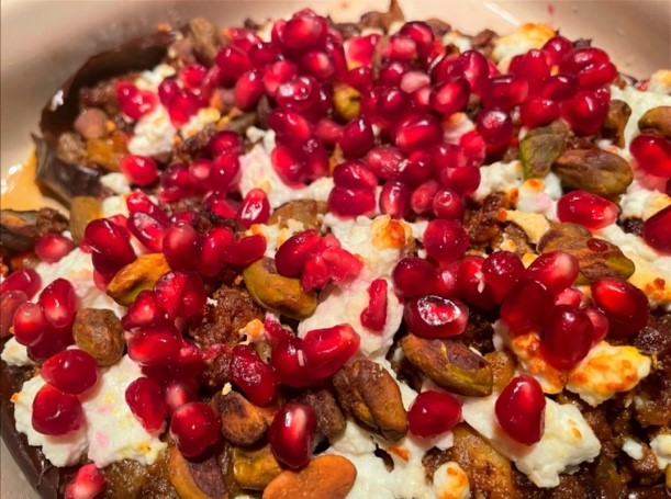 Stuffed Mideastern Eggplant - Chrysalis Herbs