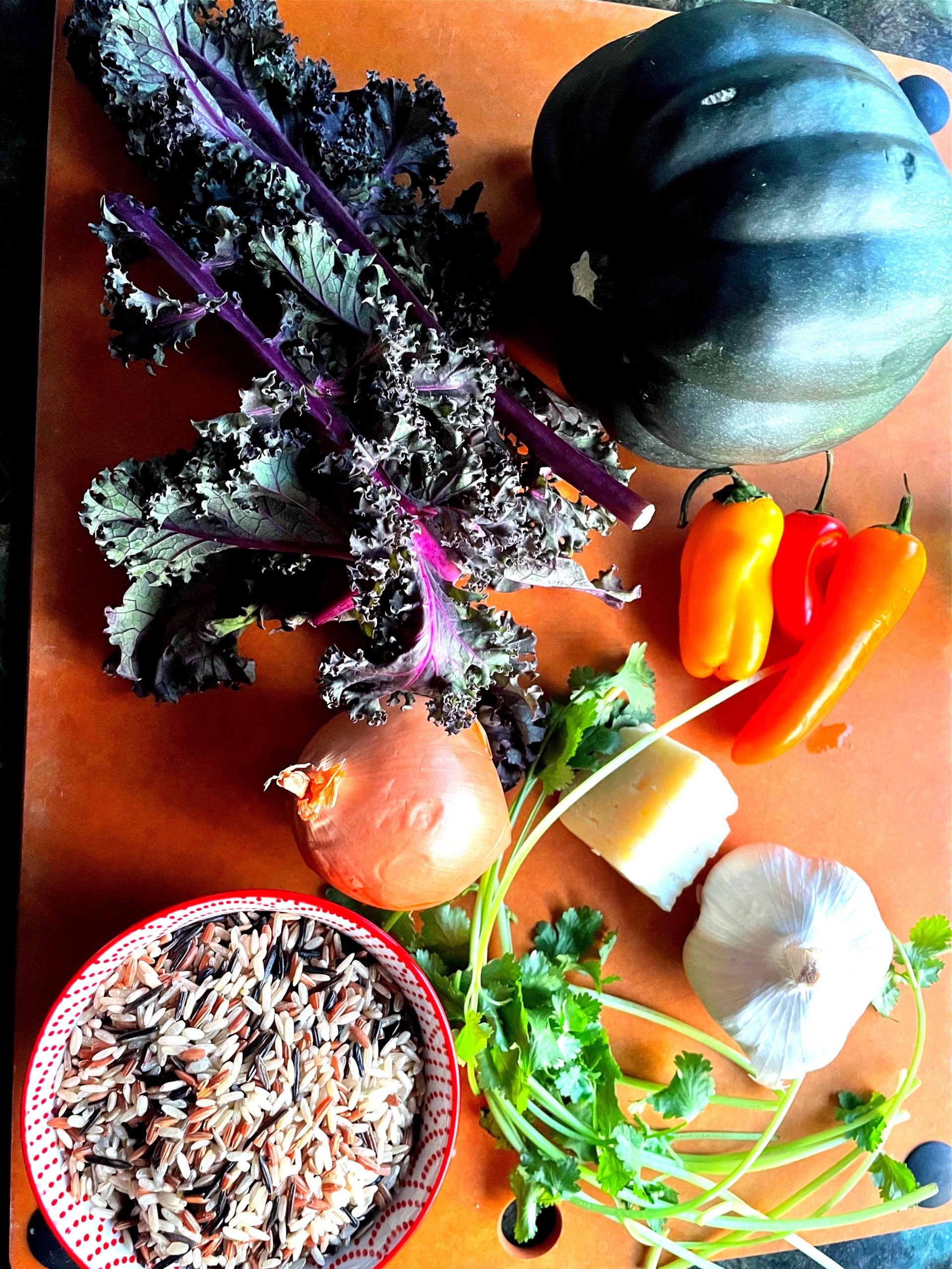 Stuffed Acorn Squash - Chrysalis Herbs