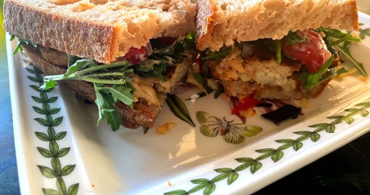 Lions Mane Burger Cakes