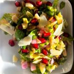 Brussel Sprout Pomegranate Salad
